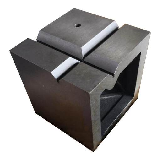 厂家现铸工铁方箱高货精度划线方箱带人工刮研V型槽方箱作台