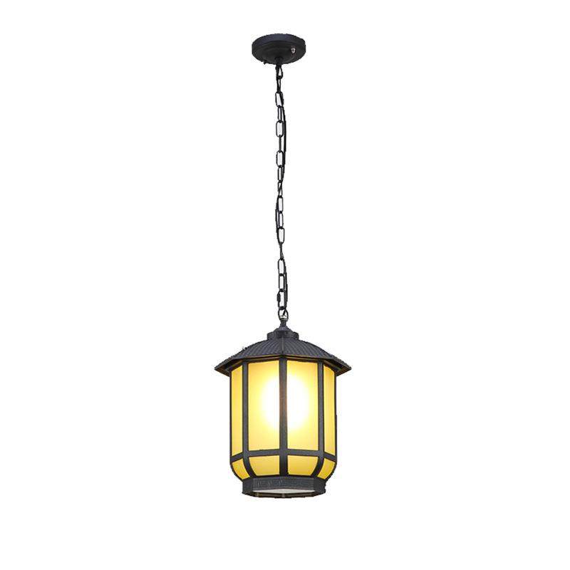 新中式户外吊灯屋檐仿古走廊灯笼过道宫灯凉亭庭院复古吸顶灯防水