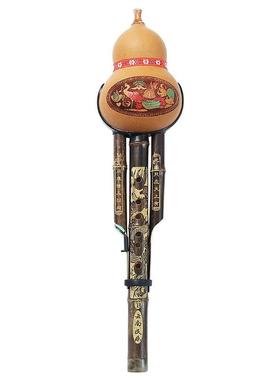 LNP紫竹葫芦丝C调小学用专业演奏型儿童降生初B调者防学摔胡芦器