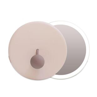 选工光厂新M严款便携INI化妆镜LED补手持便携充626电款带灯镜子礼