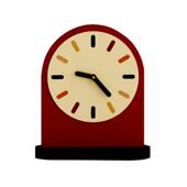 网红桌面创意超静音时钟表台式 创意设计 房间摆件2024年设计师新款