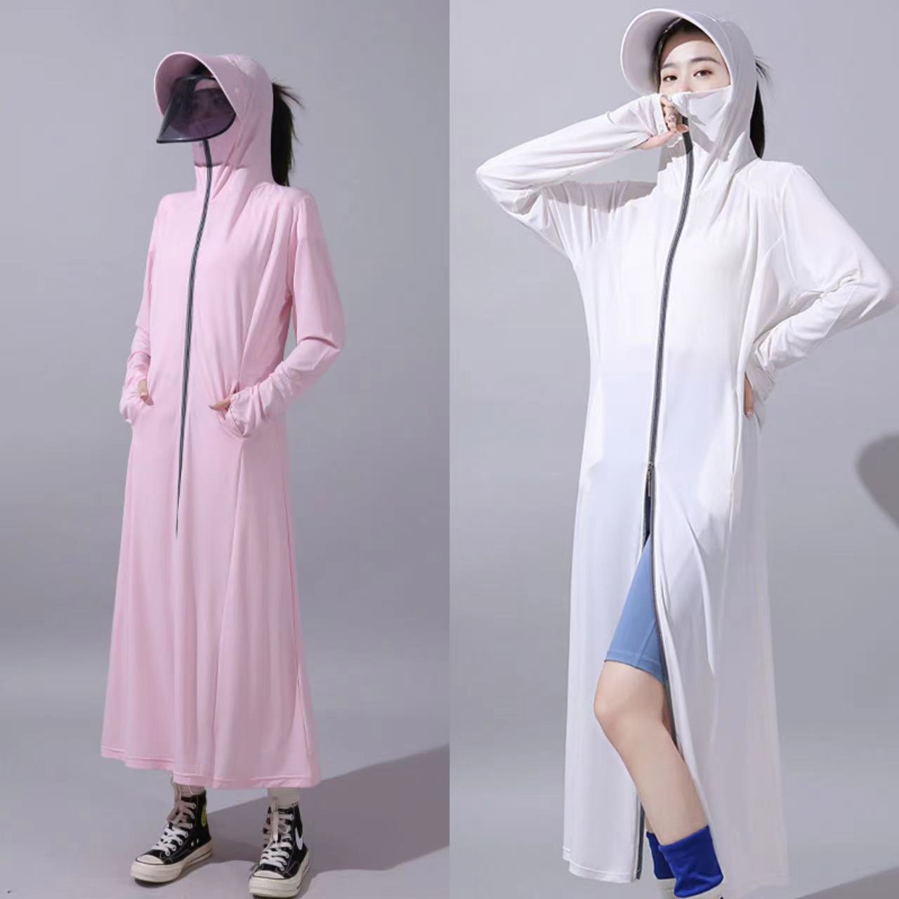 2025长款防晒衣女春夏可