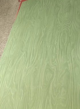 绿色木纹贴面防火板美耐板耐火D板饰面板绿彩桦木免漆室内