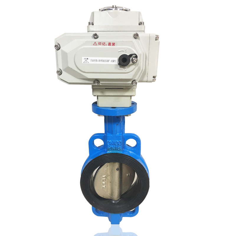 D971X-1e0 电动对夹式蝶阀 切断阀DN50 65 80 100 150 200 250 30