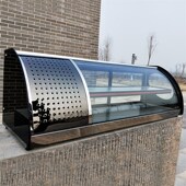 台式 直冷三文鱼i寿司柜卤肉柜炸串桌面熟食柜鸭脖展示柜小型冷藏