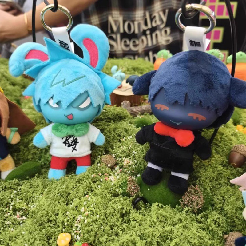 正版异形舞台兔子系列搪胶毛绒