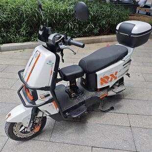 台铃赤兔eb新国标电动车保险杠前护杠外卖挂钩脚踏加厚无损直上