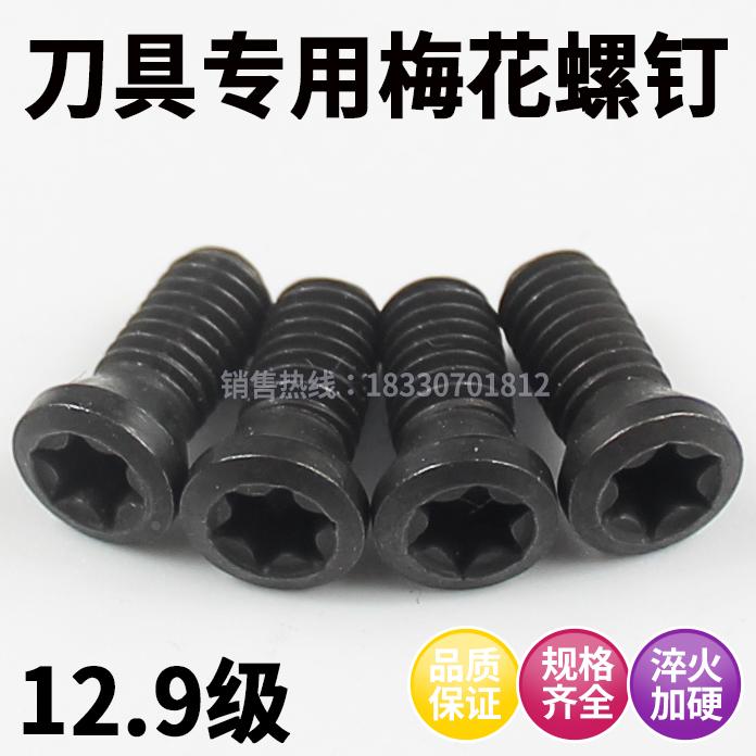 数控刀具配件刀杆刀盘螺丝梅花螺钉M2 M2.5 M3 M3.5 M4 M4.5 M5