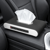 创意车载纸巾盒车用餐巾抽纸盒z挂式 车内用品汽车遮阳板纸巾盒高