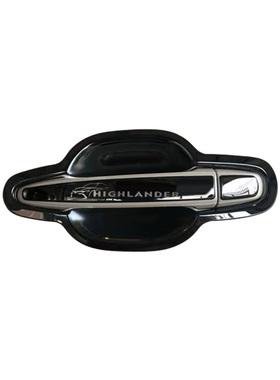 009-b21款汉兰达不锈钢门碗拉手汽车把手贴车门保护套防刮防撞装