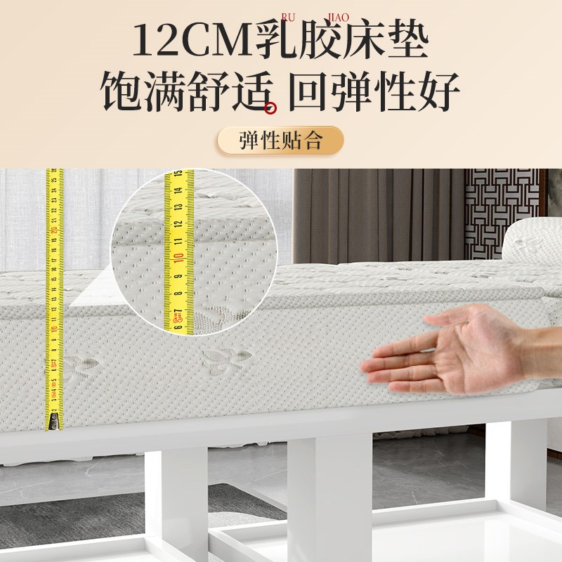 乳胶美容床美容院m专用按摩床推拿床带洞美体纹绣理疗床日式美甲