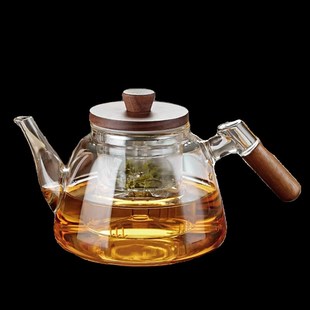 电陶炉手工玻璃i茶壶煮茶壶家用茶水分离过滤加厚耐高温烧水泡单
