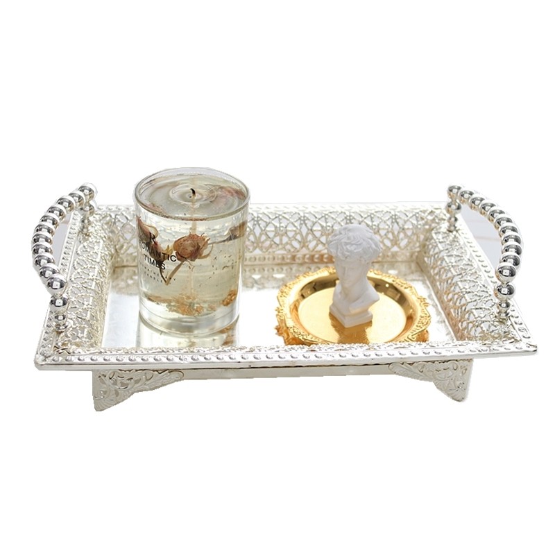 镀银托盘a套装婚礼样板间装饰盘玄关钥匙盘欧式茶盘桌面酒杯收纳,餐饮具,果盆/果盘/果篮,淘宝优惠券,粉丝福利购,淘宝优惠卷