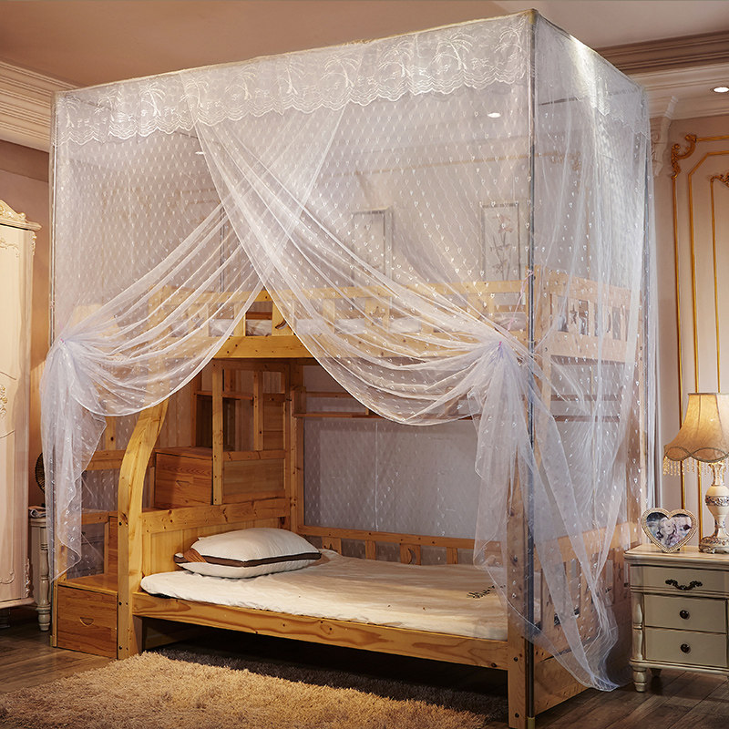 梯柜子母床上下铺一体式1.5m儿童房双层高低床1.8m公Y主风蚊帐支,床上用品,蚊帐,淘宝优惠券,粉丝福利购,淘宝优惠卷