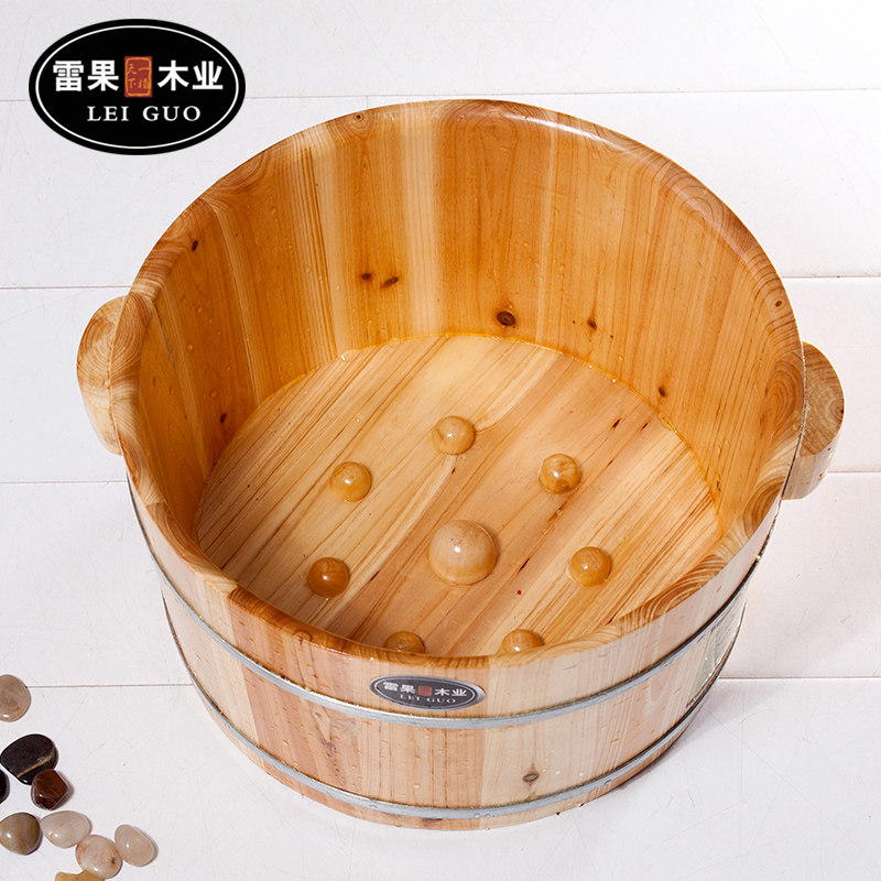 亏本包邮特价杉木桶足浴桶木盆洗脚盆洗脚桶泡脚桶V木桶足疗桶送