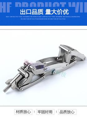 KF卡箍空NW真S接US不1锈钢304快装63抱箍80YIE管道00连160固定接