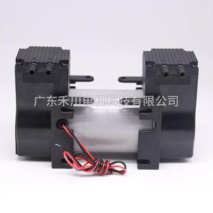 5801PM无品牌 电2定双头V隔膜真空泵12V24低压低功率负压泵稳电机