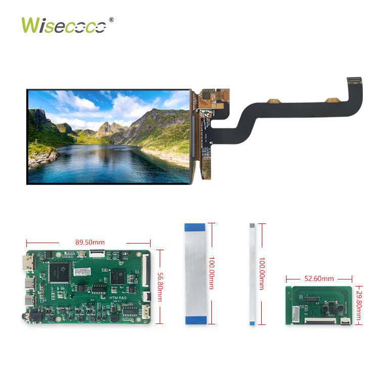 5.5寸1080X1920屏幕总成 AMOLED 高清FHD触摸显示屏mipi 自带触摸