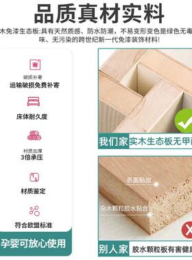 I1榻榻床衣柜床一间36691体童书桌柜子儿小户型组合米省空多功能