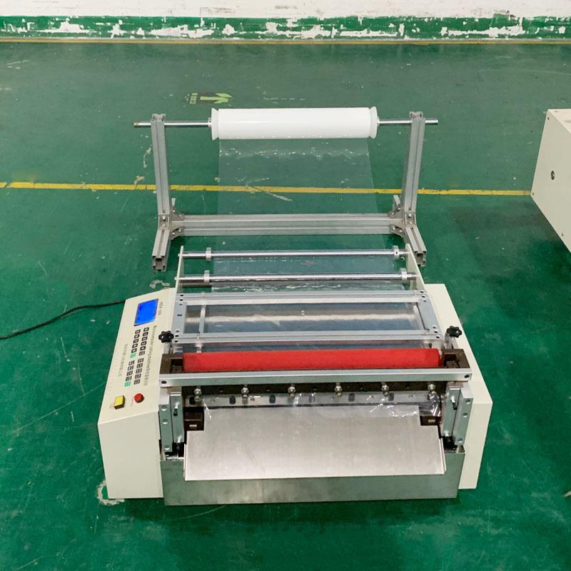 铜铝自裁切机PVC膜箔EVA膜切片400mm裁机离型纸裁机白板纸动切断
