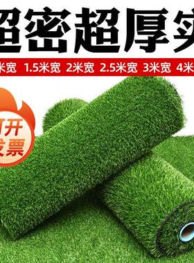 仿真草坪地毯户外足皮球儿场幼50587绿色地园垫工程围挡人工假草