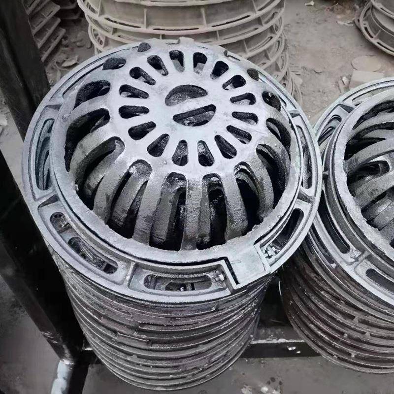 性非标球墨铸溢NCR铁流井铸铁异排井盖水沟盖板雨水篦子工厂