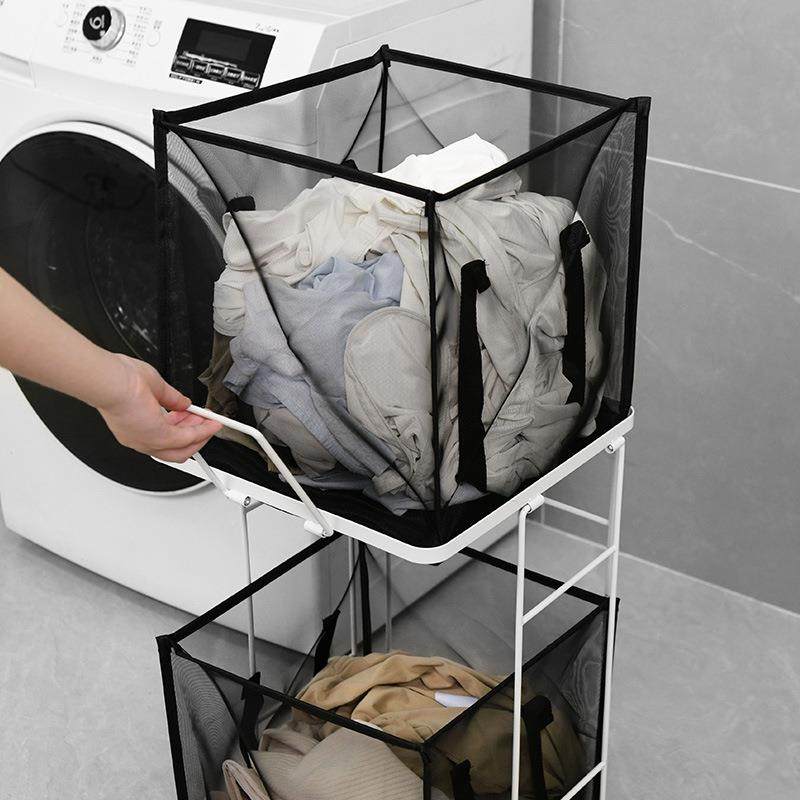 服家用衣篮铁艺浴室脏衣纳筐收可移动洗衣房双层带轮脏脏1衣篓,畜牧/养殖物资,特种养殖设备,淘宝优惠券,粉丝福利购,淘宝优惠卷