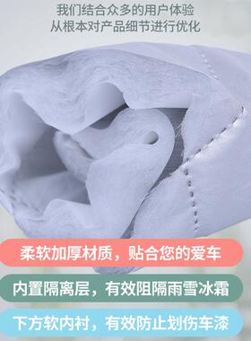 乘防冰雹汽衣车罩厚加棉加遮雪万防WS-HV202晒防尘四季通用棉被款