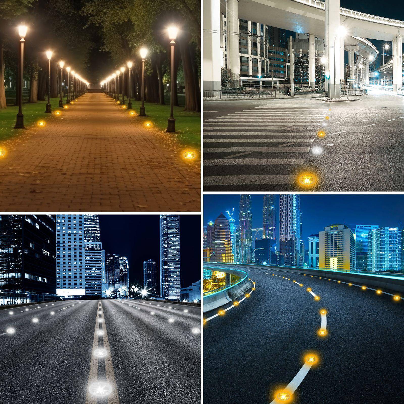 交通亮化示灯压铸DM143铝灯道钉太阳能道钉圆形地埋菲灯律宾警款 - 封面