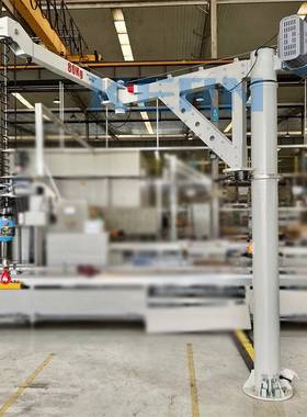 旋转折臂车式伺服平衡吊0~60KMK0kg吊重20V电多用于新2能源汽行业