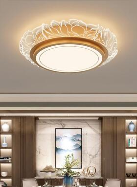 新式客灯厅灯LE中圆形吸顶简46908D约现代书房温馨卧室灯个性餐厅