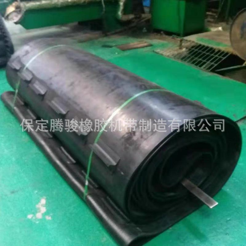 带花纹凸人字纹输送带TJ-JD-A0耐磨花尼输送带耐磨龙花纹输送带