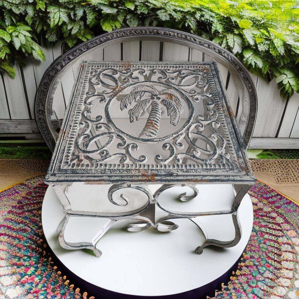 椰树铸铁庭院铁艺花架户饰外铸铁花爆花园装金属工艺款凳品摆件,畜牧/养殖物资,特种养殖设备,淘宝优惠券,粉丝福利购,淘宝优惠卷