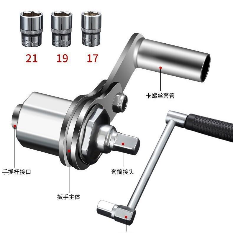 扳跨境专业供拆16B型小轿车越野车省261力手增力扳手卸胎螺轮母随