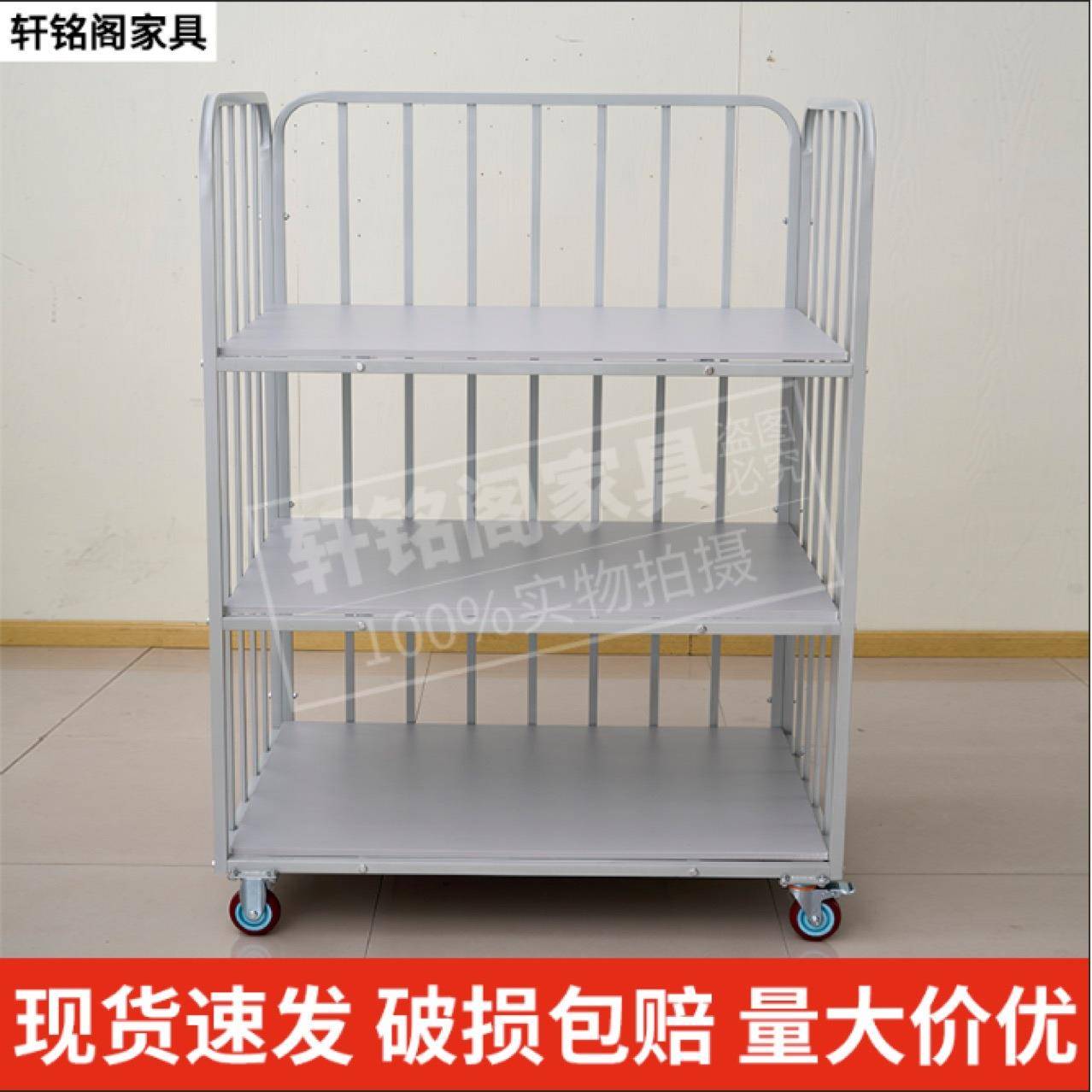服厂周转车裁片FBI车运料推布专用堆放装车物车推料高栏手周转车