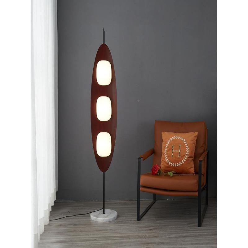 61225665复帆书船落地灯客厅卧室房展厅设计师艺样古板间爆款术