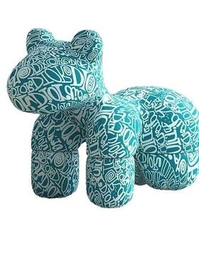 童简约椅卡通23184可爱客厅创小意摆件马椅懒人沙发儿座创意网红