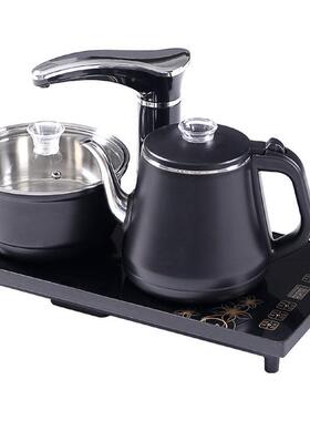 全动自上水壶一电热烧水壶家用茶几抽水式JPK体电磁炉具台茶专用