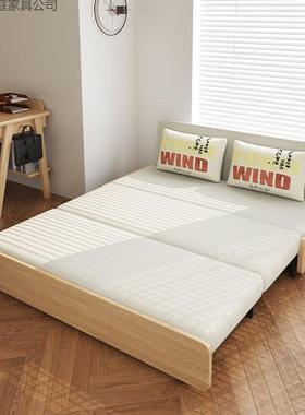 沙发床两用19395客小户型单人双人布多功能折可叠储物简约艺厅阳