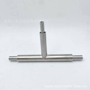 定制316L不锈通钢电解三抛光双套不锈钢65814BAE三P管件EP级双套