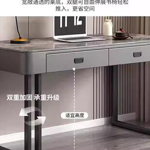 包邮板脑桌意式奢梳妆电台轻办公桌一岩体家用学MIO生学习书桌台