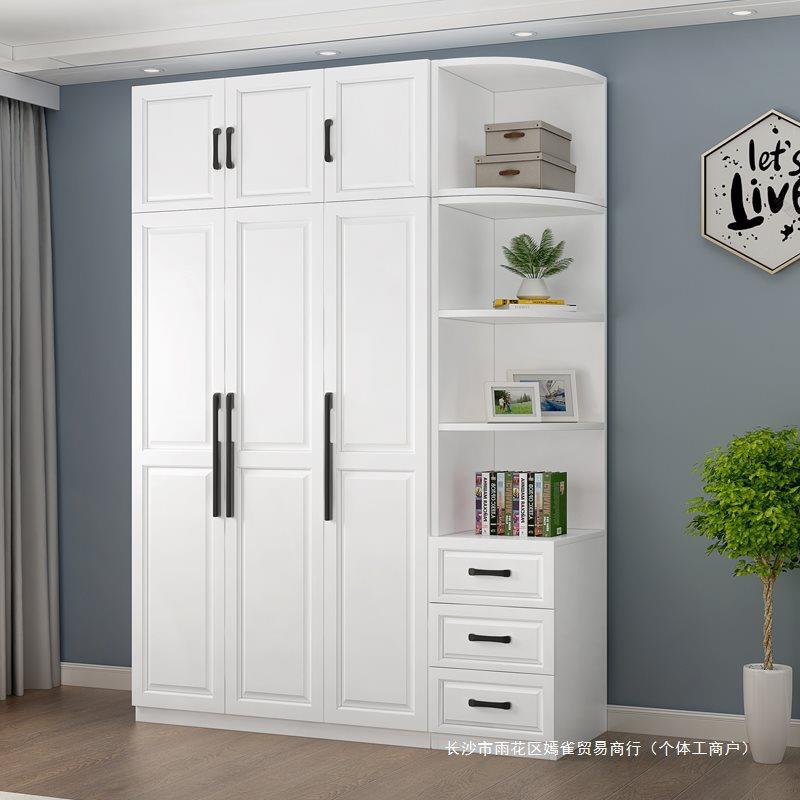 衣无品牌/柜用卧室对开门欧式大实木衣生态板柜家子出租橱房简易