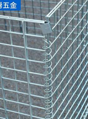 可移动仓储笼周转储EOH箱仓储折叠铁框笼子备蝴式蝶笼物流设仓设