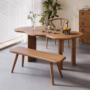 实木精致阳台茶桌椅组合异形设小计202501092师025款家用户型泡新