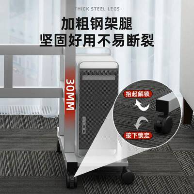 台移动电桌JNU脑桌升降写字可折叠站办公桌卧室床立边写字台单人