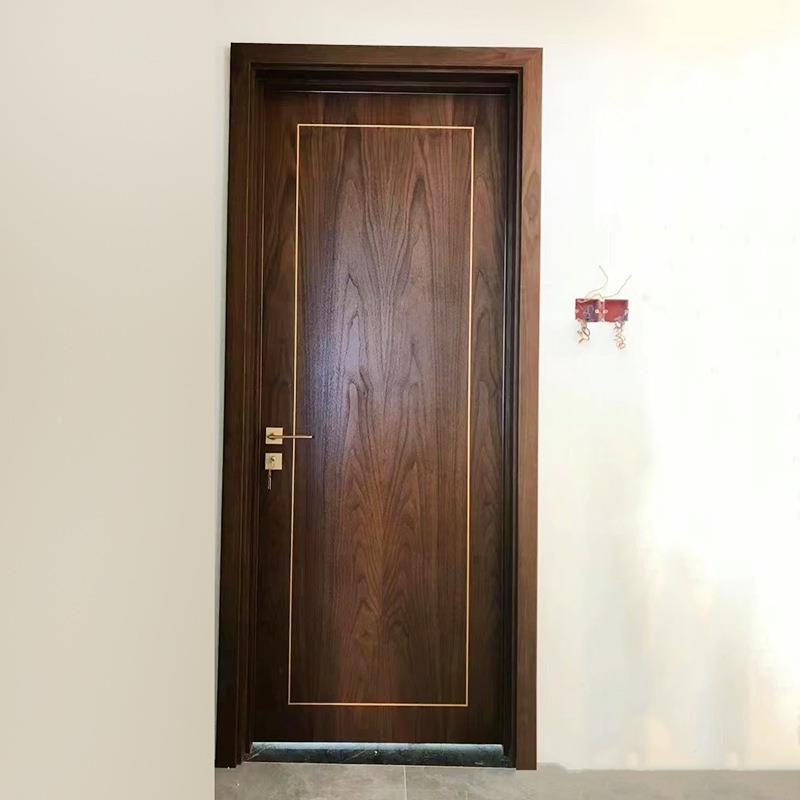 木实木ZNP卧室房间室用内实门隔音门全套多层专复简易实木合加厚