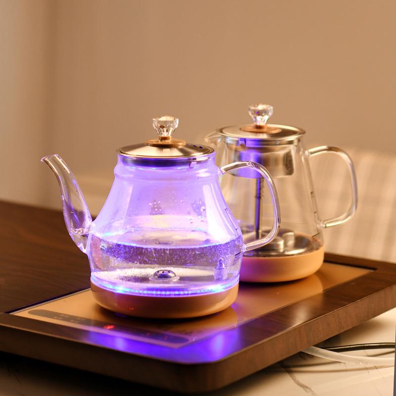 套茶台电磁炉茶具VX装家茶用全自动抽底部上水电烧水壶泡热专用茶