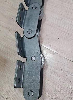 条翔宇生产6CDFp3.5单侧内外双孔弯板链轮胎厂用单直侧立板输送链