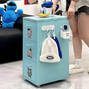 工位宿舍家可用文件杂物 床办公室矮柜桌下移jls656S9动抽屉多层式