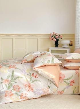 202新款04支33572全棉1印花全CRT棉被套